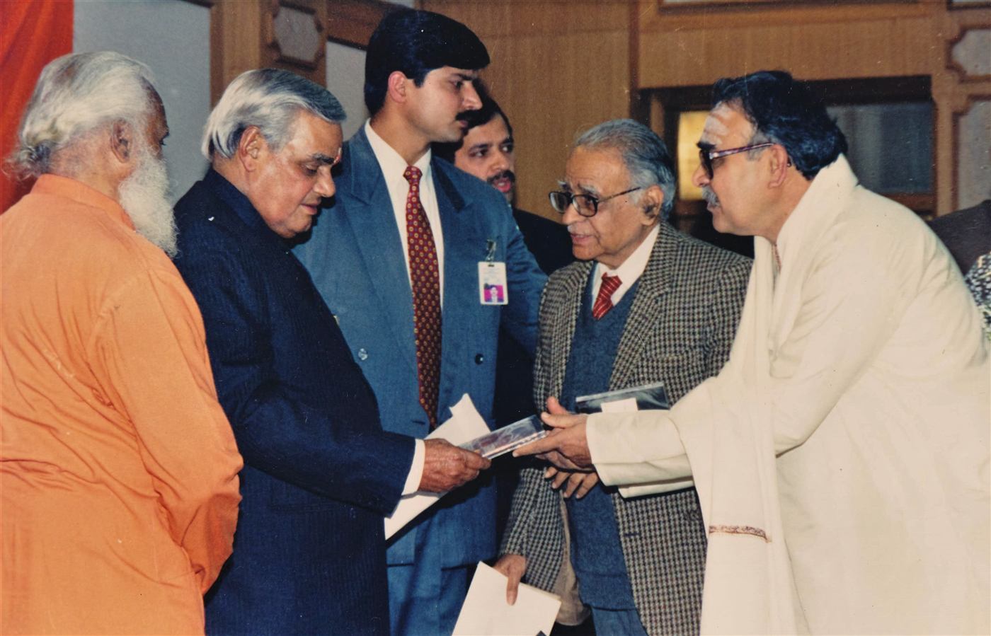 With PM Atal Bihari Vajpayee